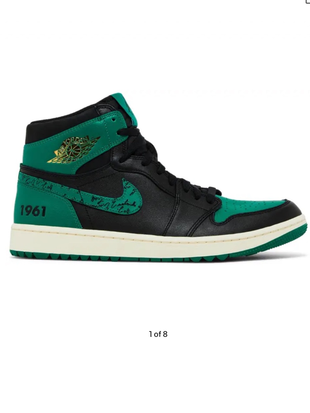 Air Jordan 1 x Eastside Golf shoes orange collab NEW with box